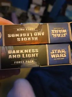 Star Wars the Card Game 9 Force Pack LCG Fantasy Flight FFG LOT - Image 3