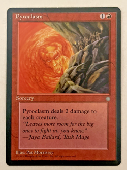 1x Pyroclasm Ice Age MTG Magic the Gathering LP - Image 1