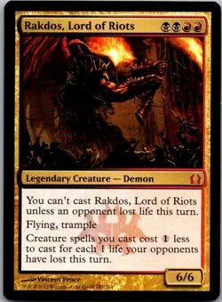 Rakdos, Lord of Riots - Return to Ravnica (187) | NM | [RTR] - Image 1