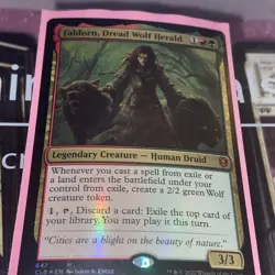 Faldorn, Dread Wolf Herald Commander Legends: Battle for Baldur's Gate FOIL - Image 2