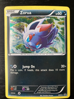 Pokemon Black & White Prom Holographic Zorua BW12 Excellent-Near Mint Condition - Image 1