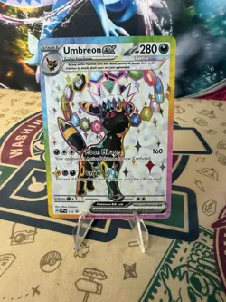 Pokemon Umbreon EX SVP 176 Premium Figure Collection Black Star Promo - Image 1
