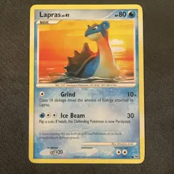 Lapras 79/127 Pokemon Platinum Common 2009 LP - Image 1