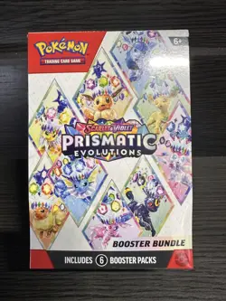 Pokemon TCG Prismatic Evolutions Booster Bundle - New Factory Sealed - Image 4