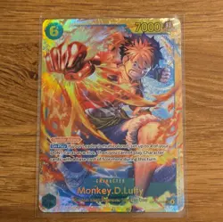 Monkey.D.Luffy OP13-118 SEC One Piece TCG carry on his will - Image 1
