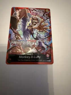 Monkey.D.Luffy ST21-001 One Piece TCG Starter Deck EX: Gear 5 Foil NM Leader C🔥 - Image 4