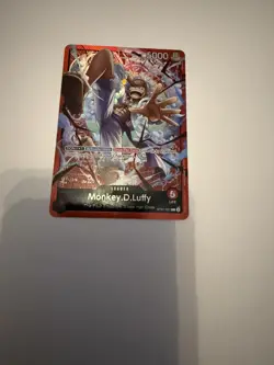 Monkey.D.Luffy ST21-001 One Piece TCG Starter Deck EX: Gear 5 Foil NM Leader C🔥 - Image 5