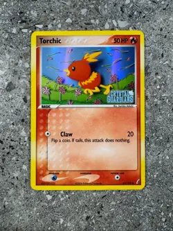 Pokemon TCG Cards Torchic 65/100 Crystal Guardians Reverse Holo - Image 1