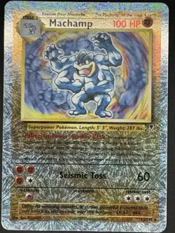 Pokemon Machamp Legendary Collection Reverse Holo Rare 15/110 100 HP Card - Image 1