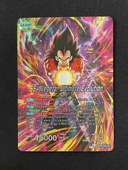 Dragon Ball Super Card Game Vegeta SS4 Vegeta, Ultimate Evolution BT11-032 UC - Image 1