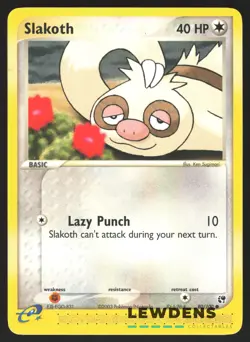 Slakoth - 80/100 - Common - EX Sandstorm - Pokemon Card - Image 1