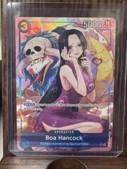 Boa Hancock (Alt Art) OP13-051 R Carrying on His Will - ONE PIECE Card ENGLISH - Image 3