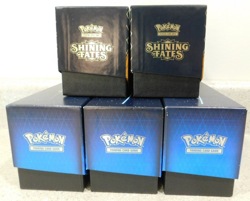 5 PC Pokemon Collectible Cardboard Collectors Trading Card Game Empty Box Lot . - Image 1