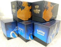 5 PC Pokemon Collectible Cardboard Collectors Trading Card Game Empty Box Lot . - Image 2