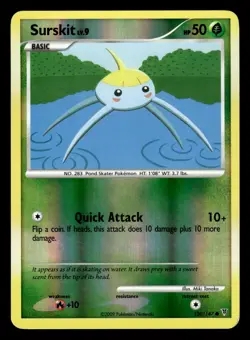 Surskit 130/147 Reverse Holo Supreme Victors Pokemon Card - Image 1