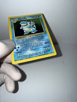 Pokemon Blastoise Base Set Holo Rare 2/102 English 1999 WOTC Card - Image 3
