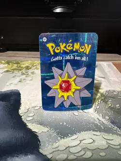 Starmie #121 - Vintage Vending Machine Prism Sticker 2000 - Pokemon Card - Image 1