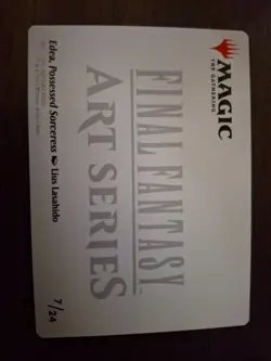 Edea, Possessed Sorceress Art Card Art Series: Final Fantasy Regular - Image 2