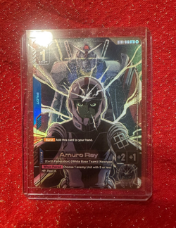 Sealed Gundam Amuro Ray ST01-001 Promo Bandai Card Fest - Image 1