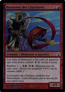 Banneret des clairatres / Brighthearth banneret FOIL FR NM Morningtide magic mtg - Image 1