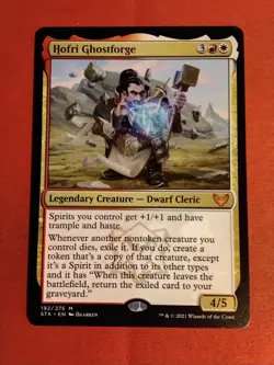 Hofri Ghostforge 192 MTG Strixhaven: School of Mages (STX) Mythic Unplayed Mint+ - Image 1