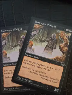 Harbinger of Night Mirage Mtg NM - Image 2