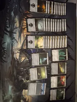 Magic the Gathering Warhammer 40k Necron Dynasties Commander Deck Precon - Image 1