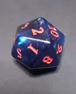 1x Transformers MTG Oversized / Jumbo Spindown D20 Dice - Magic The Gathering - Image 4