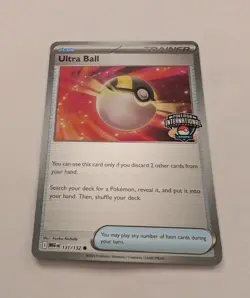 Pokemon TCG - Ultra Ball Trainer (Item) [EUIC LONDON 2026 PROMO STAMP] - Image 1
