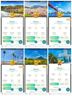Pokemon Go Shiny Pikachu Background - Schillernd - Shiny Pikachu Hintergrund - Image 2