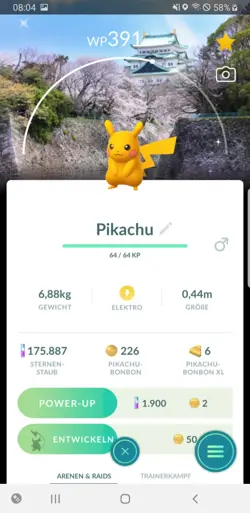 Pokemon Go Shiny Pikachu Background - Schillernd - Shiny Pikachu Hintergrund - Image 3