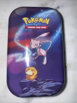 Pokemon TCG EMPTY Mini Tin KANTO POWER MEW PSYDUCK FREE SHIPPING! - Image 1