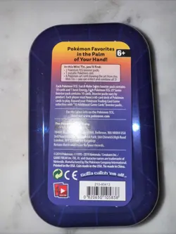 Pokemon TCG EMPTY Mini Tin KANTO POWER MEW PSYDUCK FREE SHIPPING! - Image 2