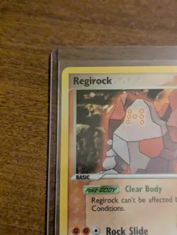 Regirock 28/110 Pokemon Ex Holon Phantoms Reverse Holo Stamped LP Light Play - Image 2