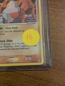 Regirock 28/110 Pokemon Ex Holon Phantoms Reverse Holo Stamped LP Light Play - Image 4