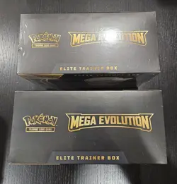 NEW! Pokemon Mega Evolution Elite Trainer Box ETB Set of 2 Factory Sealed - Image 2
