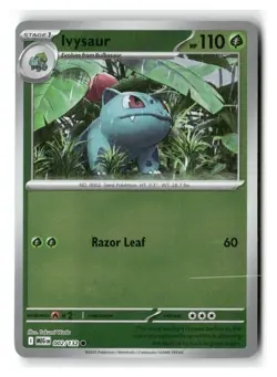 Ivysaur 002/132 Common Reverse Holo Mega Evolution Pokemon Near Mint - Image 1