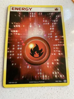 3 x Holo Energy Fire, Water, Psychic Pokemon Ex Emerald 102/106 103/106 105/106 - Image 2