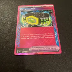 Pokemon TCG Maximum Belt 154/162 S&V Temporal Forces Ace Spec - Image 2