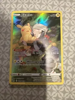 Pokemon Pikachu TG05/TG30 SWSH11: Lost Origin Trainer Gallery LP - Image 1
