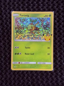 Turtwig 4/25 Promo Holo McDonald's 25th Anniversary Promos Pokemon TCG - Image 1