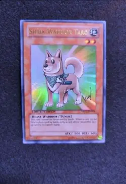 Yu-Gi-Oh Shiba-Warrior Taro Ultra Rare Limited Edition YAP1-EN008 - Image 1