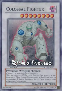 Yu-Gi-Oh ! Colossal Fighter 5DS1-EN043 US/SUPER - Image 1