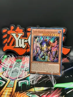 Yu-Gi-Oh! Toon Black Luster Soldier TOCH-EN001 Ultra Rare 1st Ed - NM - Image 1