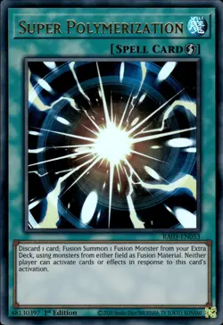 Super Polymerization - Ultra Rare 1st Edition RA03-EN053 - NM - YuGiOh - Image 1