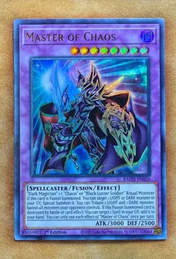 Yugioh Master of Chaos BACH-EN036 Ultra Rare 1st Ed NM - Image 1