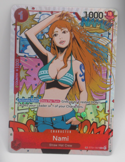 One Piece TCG Nami ST01-007 Treasure Rare One Piece TCG OP06 English - Image 1