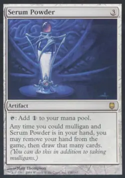 MTG English Serum Powder NM Foil Darksteel - Image 1