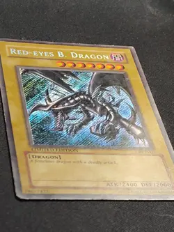 Red Eyes Black Dragon BPT-005 Secret Rare Limited Edition Yu-Gi-Oh Card HP - Image 2
