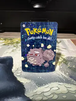 Weezing 110 - Vintage Vending Machine Prism Sticker 2000 - Pokemon Card - Image 1